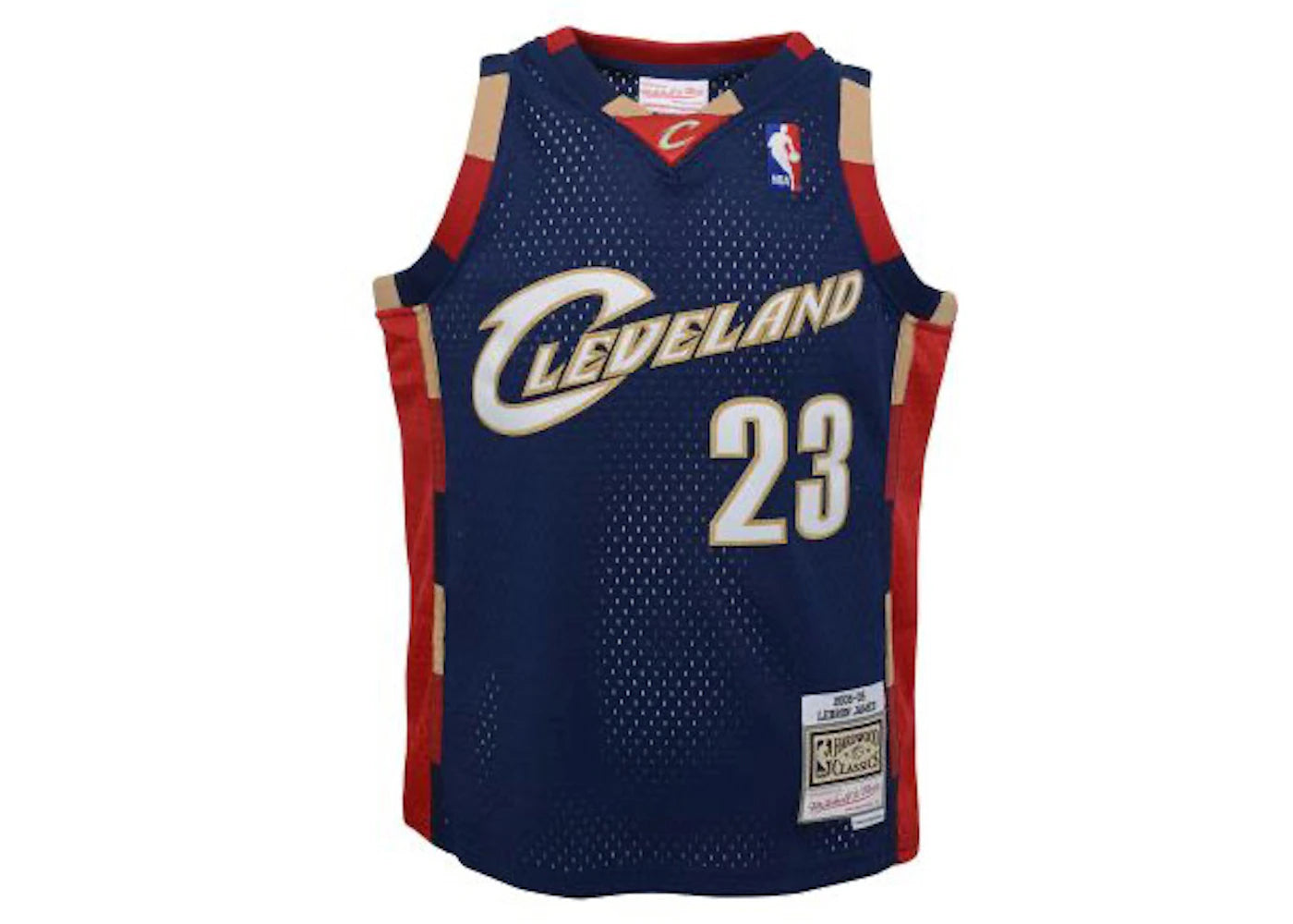 Mitchell & Ness NBA Kids Cleveland Cavaliers LeBron James 2008-09 Swingman Alternate Jersey Red/Blue