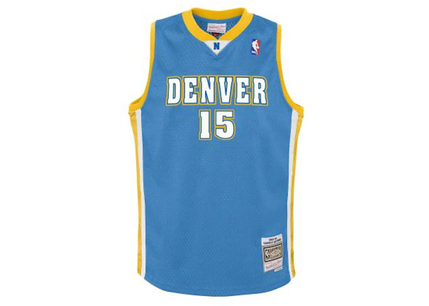 Mitchell & Ness NBA Kids Denver Nuggets Carmelo Anthony 2003-04 Swingman Road Jersey Royal