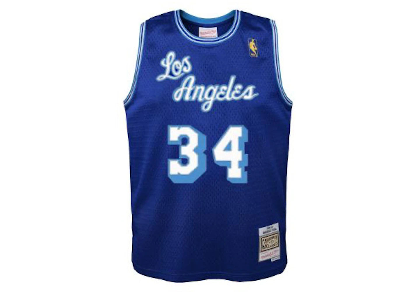 Mitchell & Ness NBA Kids Los Angeles Lakers Shaquille O'Neal 1996-97 Swingman Alternate Jersey Blue