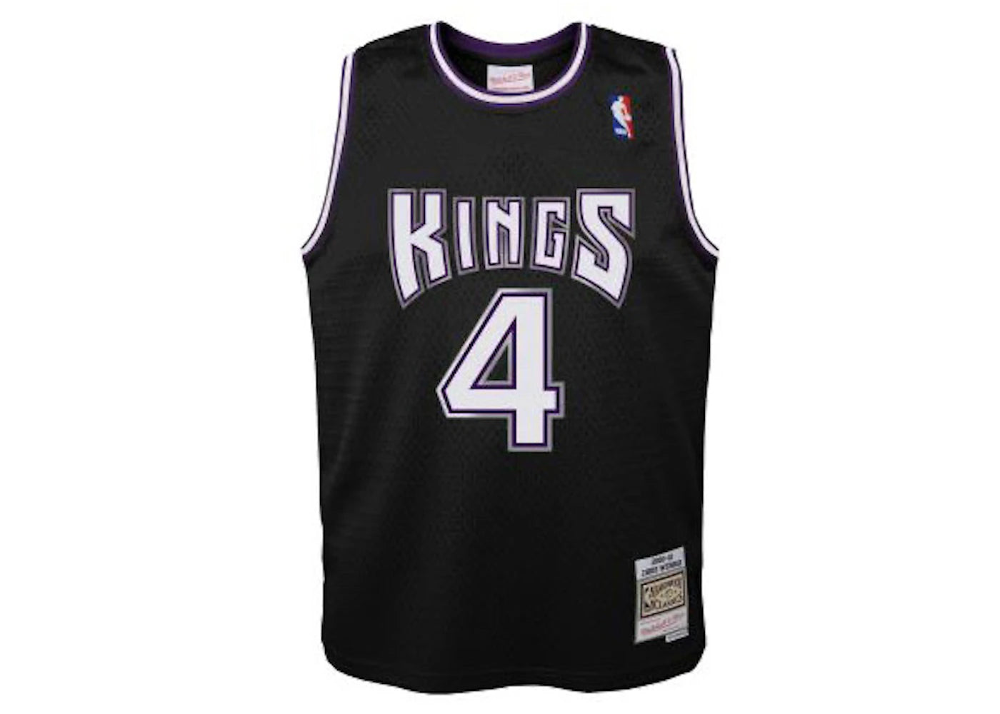 Mitchell & Ness NBA Kids Sacramento Kings Chris Webber 2000-01 Swingman Road Jersey Black