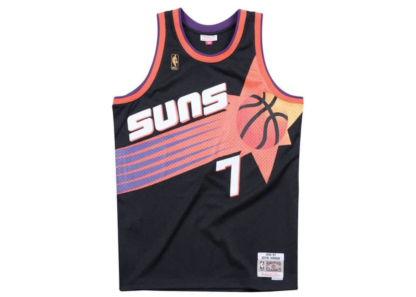 Mitchell & Ness Phoenix Suns Alternate 1996-97 Kevin Johnson Swingman Jersey Black