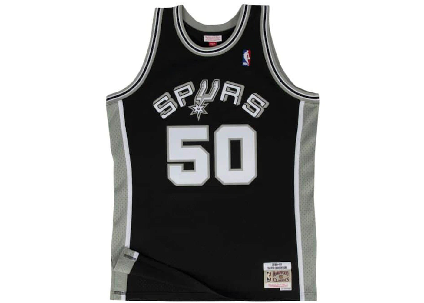 Mitchell & Ness San Antonio Spurs 1998-99 David Robinson Swingman Jersey Black
