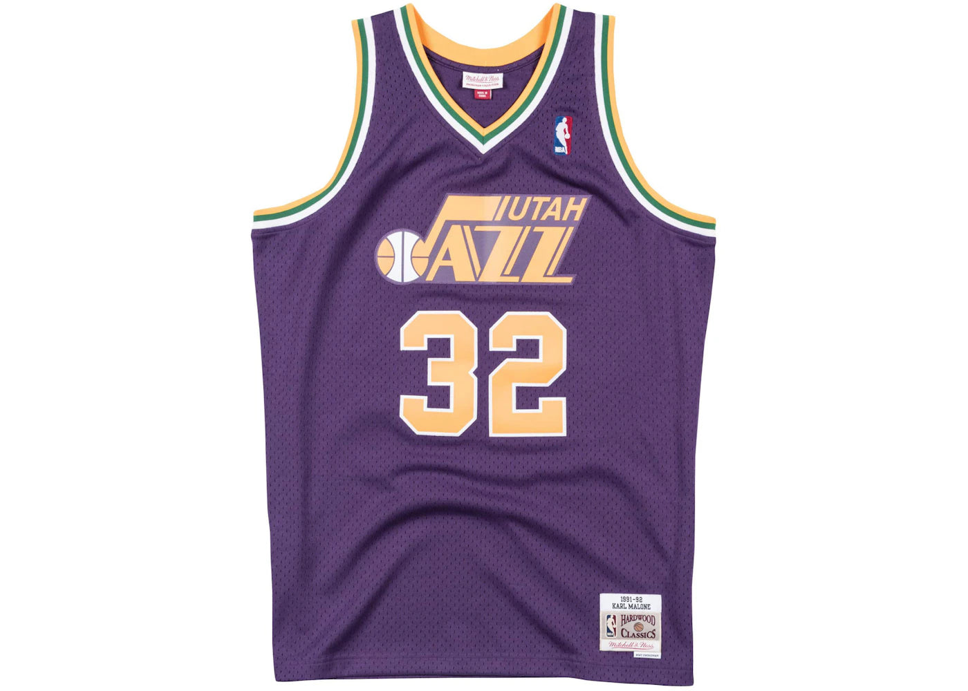 Mitchell & Ness Utah Jazz 1991-92 Karl Malone Swingman Jersey Purple