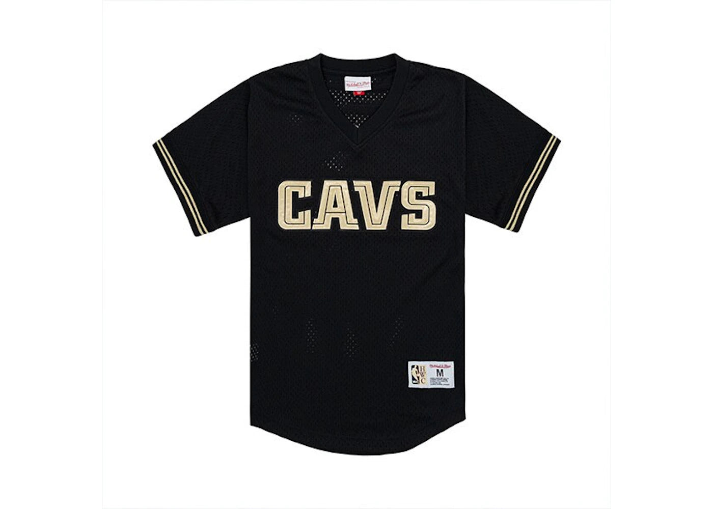 Mitchell & Ness x Cleveland Cavaliers 90s Mesh Tee Black