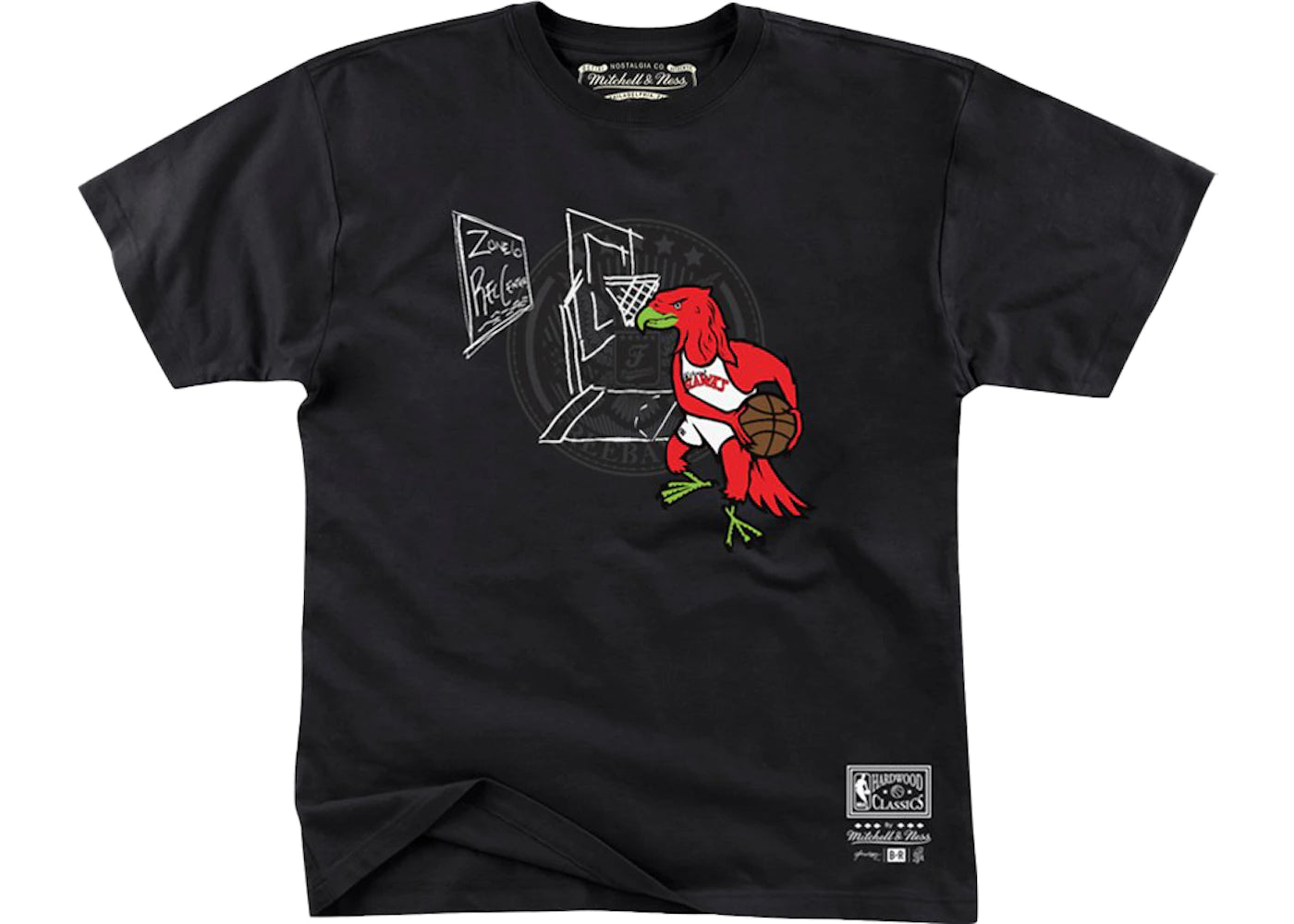 Mitchell & Ness x Future x Atlanta Hawks T-Shirt Black
