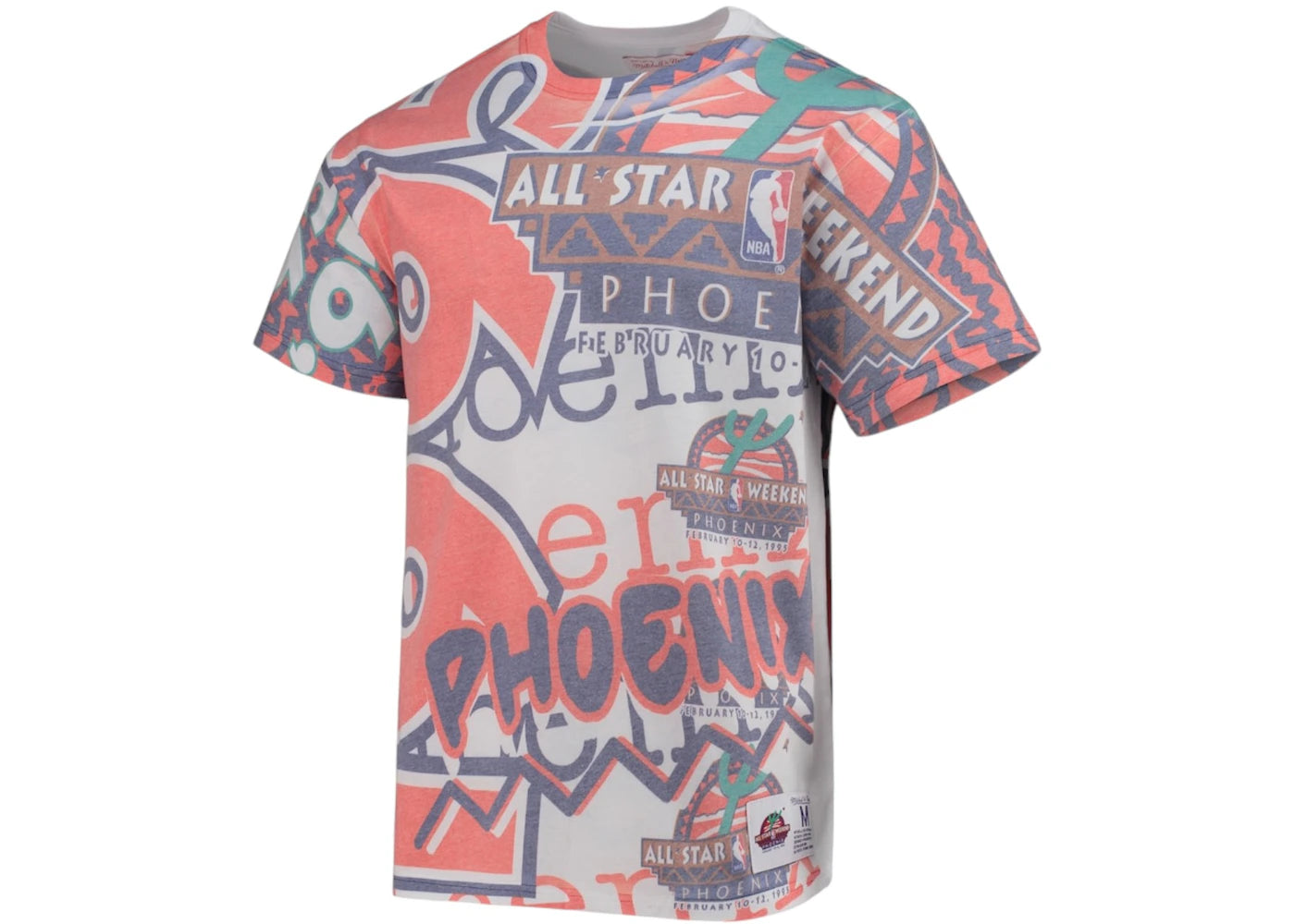 Mitchell & Ness x NBA 1995 All-Star Game Hardwood Classics Jumbotron T-shirt White
