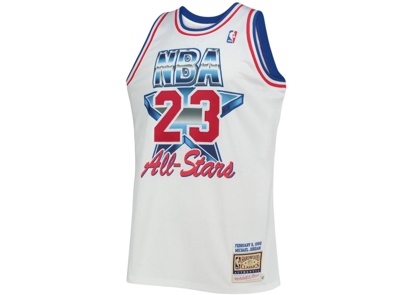 Mitchell & Ness x NBA Eastern Conference Michael Jordan Hardwood Classics 1992 All-Star Game Authentic Jersey White