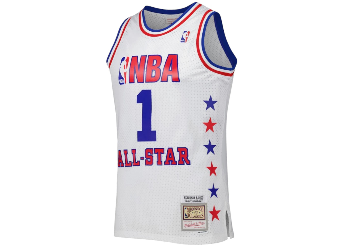Mitchell & Ness x NBA Eastern Conference Tracy Mcgrady 2003 All Star Game Swingman Jersey White