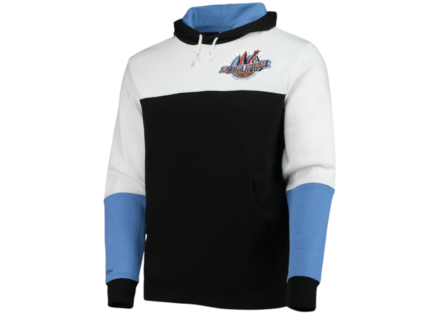 Mitchell & Ness x NBA Hardwood Classics 1997 All-Star Game Colorblock Fusion Pullover Hoodie Black