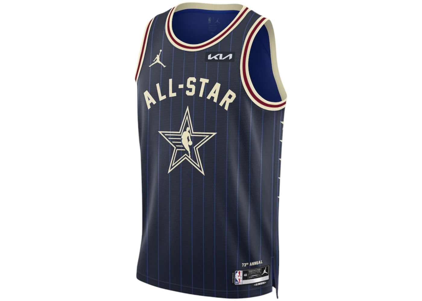Mitchell & Ness x NBA Joel Embiid Jordan 2024 All-Star Game Swingman Jersey Navy