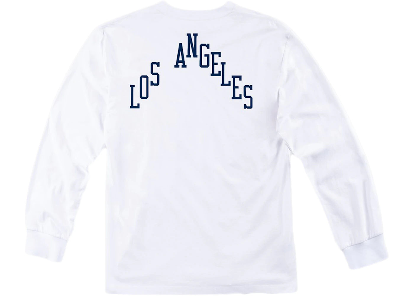Mitchell & Ness x Schoolboy Q X Los Angeles Lakers Long Sleeve T-Shirt White