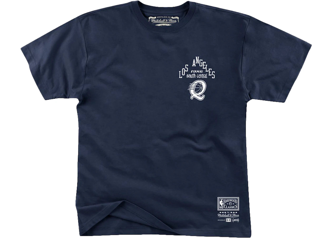 Mitchell & Ness x Schoolboy Q X Los Angeles Lakers T-Shirt Navy