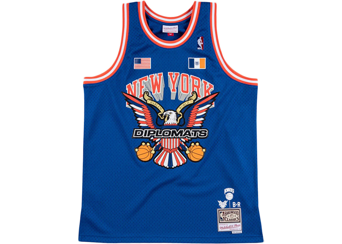 Mitchell & Ness x The Diplomats x New York Knicks Swingman Jersey Blue