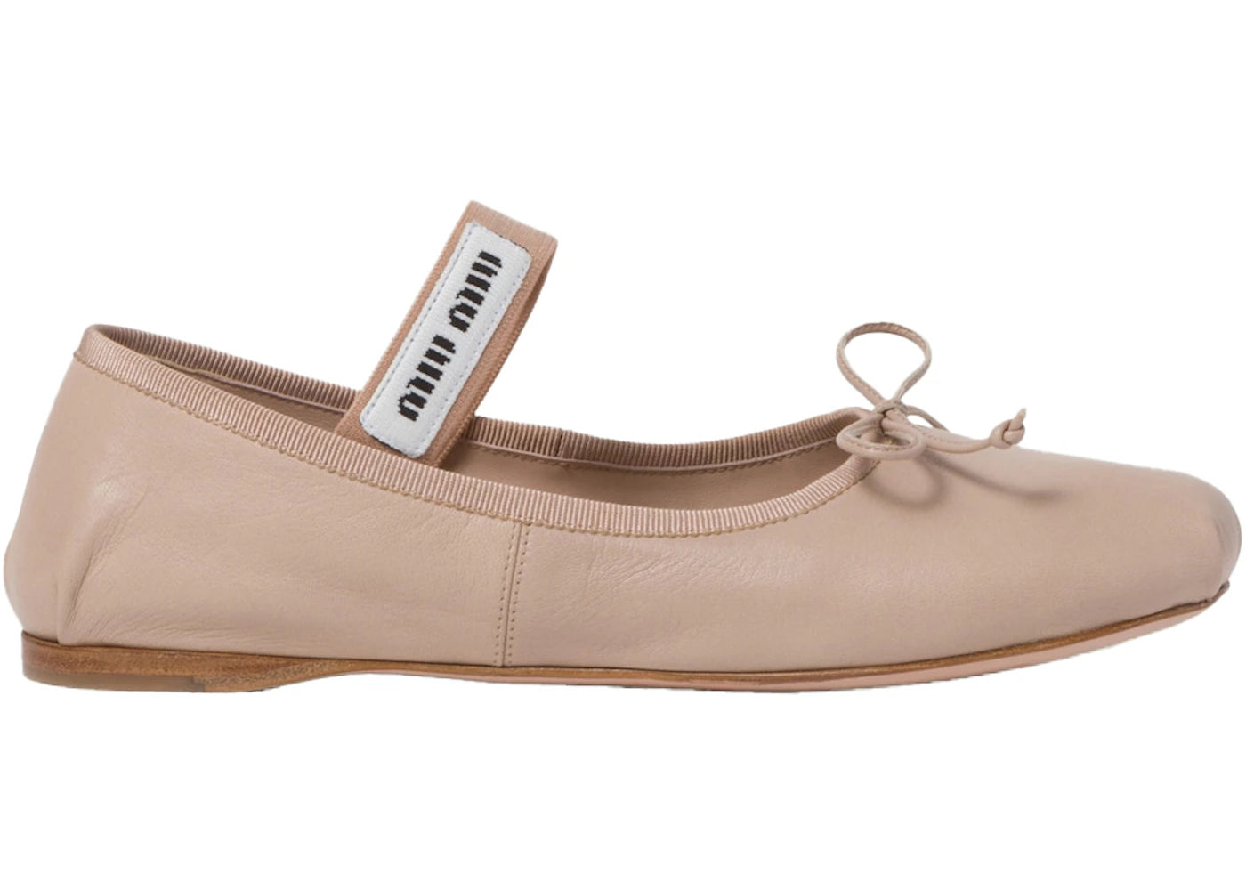 Miu Miu Ballerinas Water Lily Leather