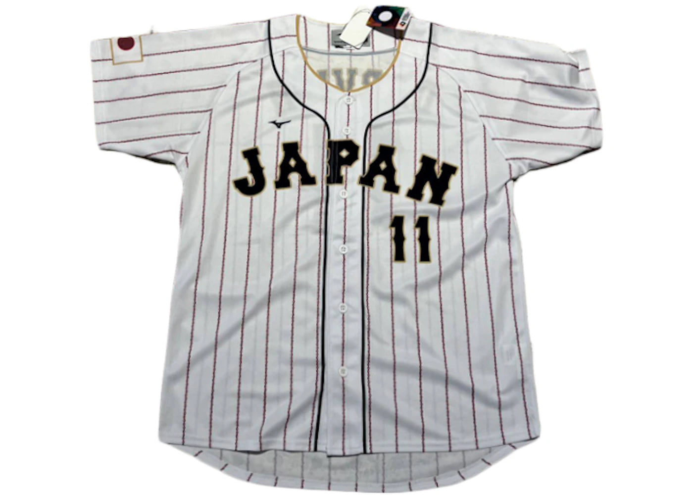 Mizuno Samurai Japan WBC 2023 Darvish 11 Reprica Jersey White