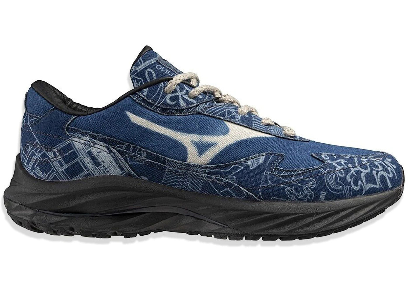 Mizuno Wave Rider Beta BUAISOU Mugen Blue White
