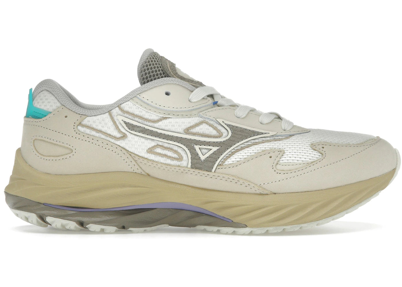 Mizuno Wave Rider Beta Premium Summer Sand Vintage Khaki Cedar