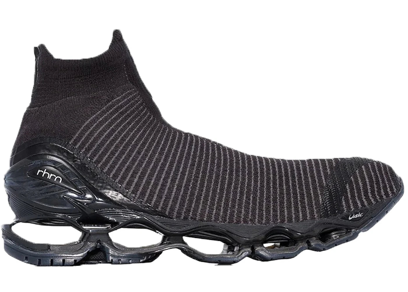 Mizuno rhrn Black Striped Knit