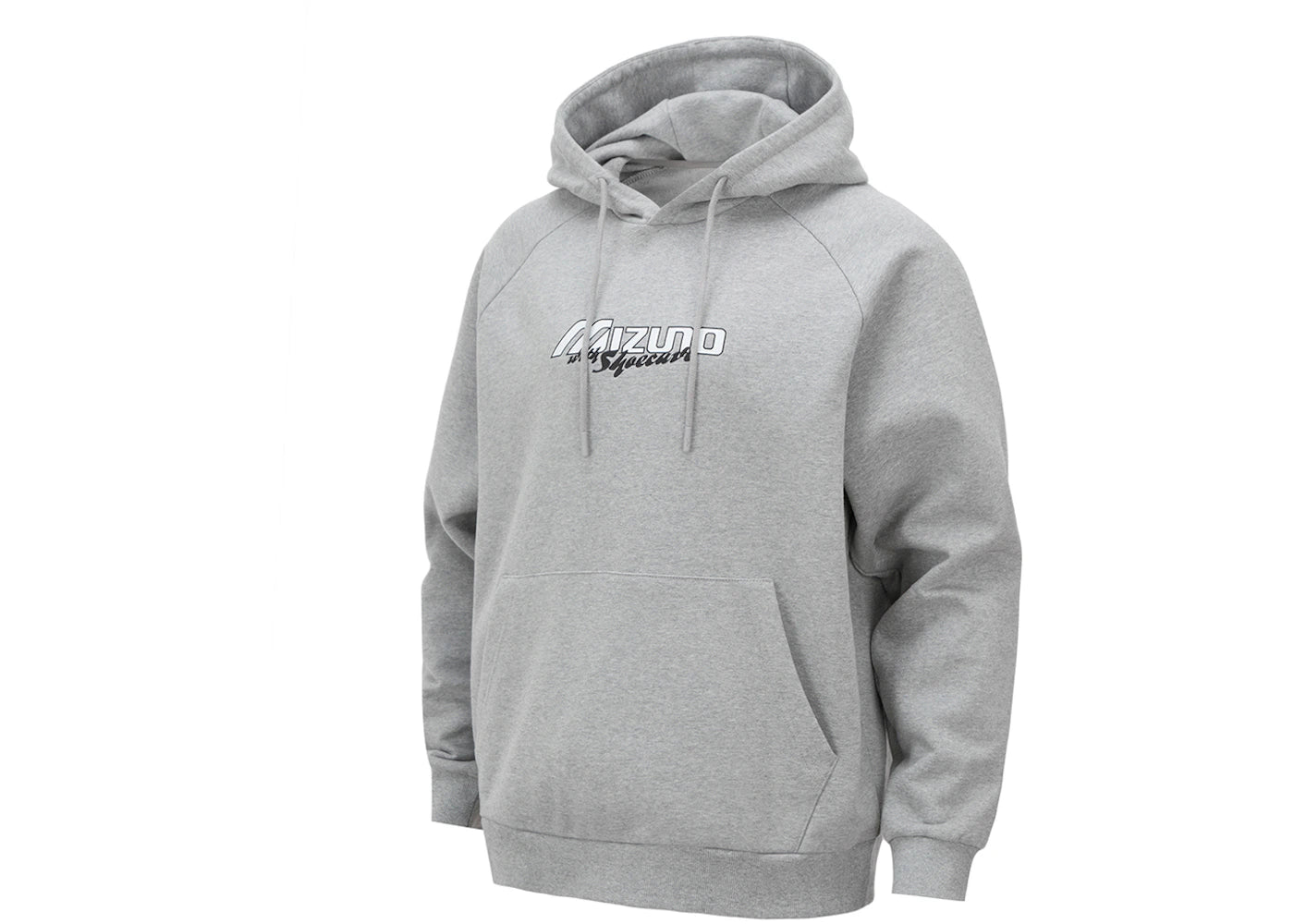 Mizuno x Shoecave Pullover Hoodie Grey Melange