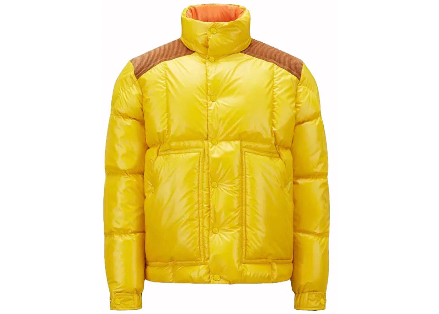 Moncler Ain Down Jacket Yellow/Brown