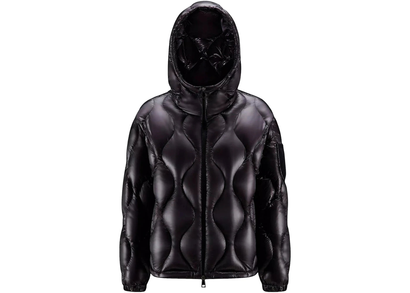 Moncler Anthon Short Down Jacket Black