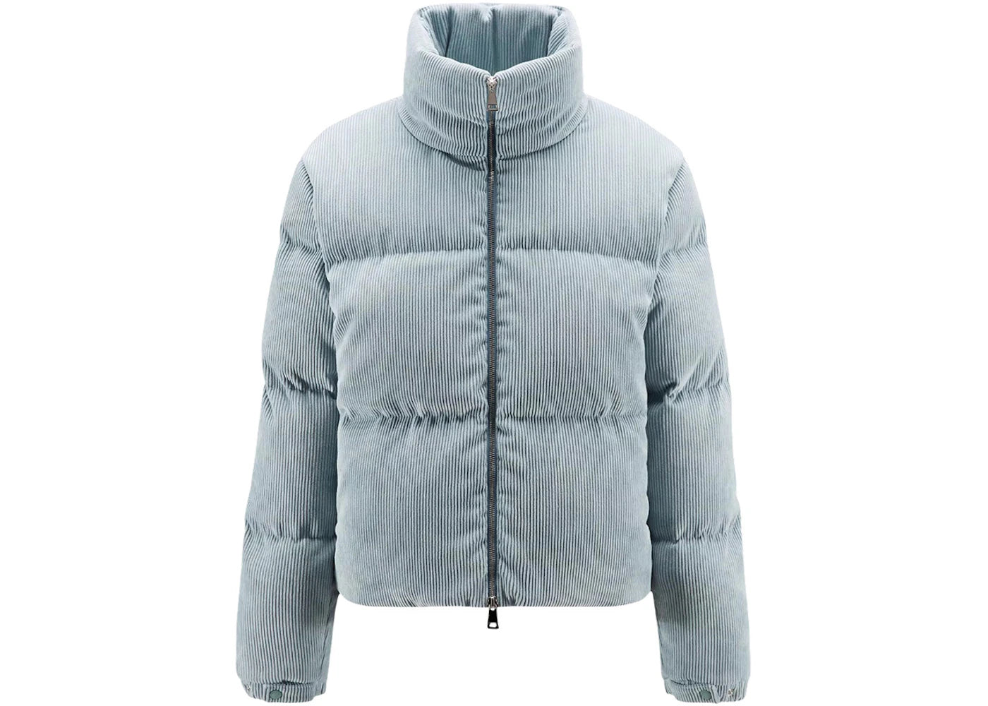 Moncler Antre Short Down Jacket Stone Blue