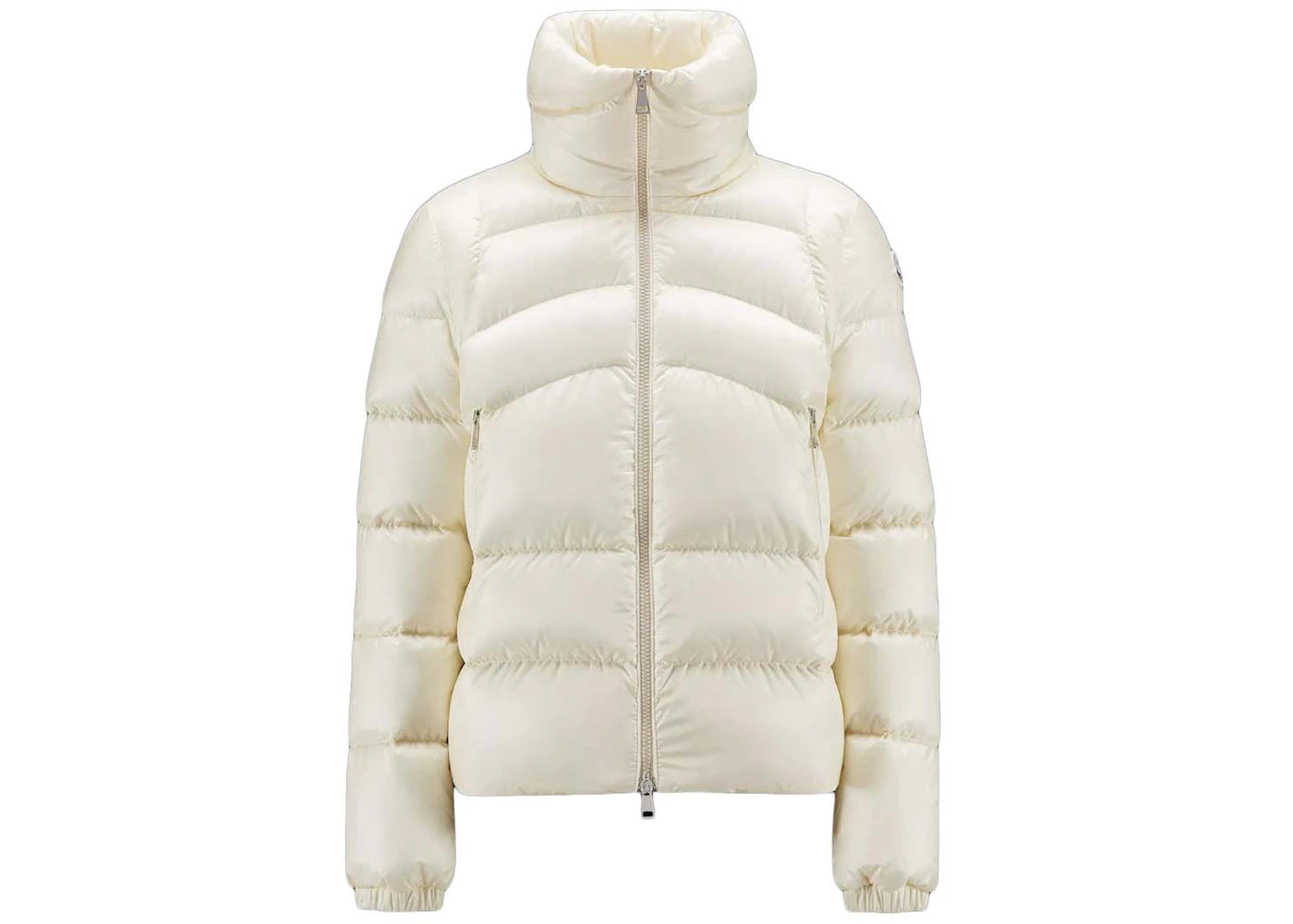 Moncler Aubert Short Jacket Cream White