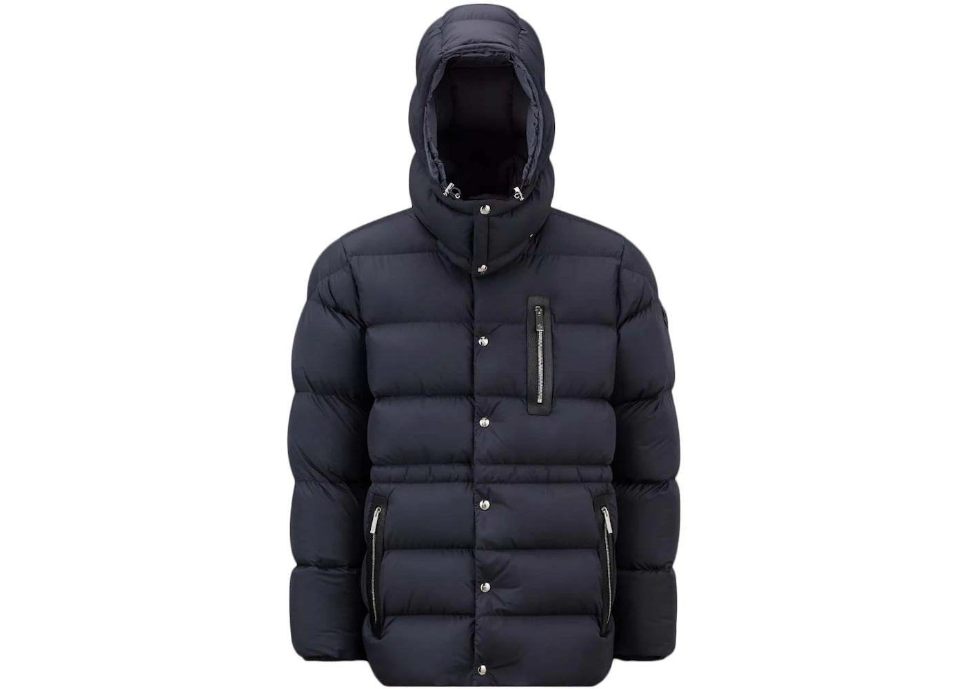 Moncler Bauges Short Down Jacket Midnight Navy Blue