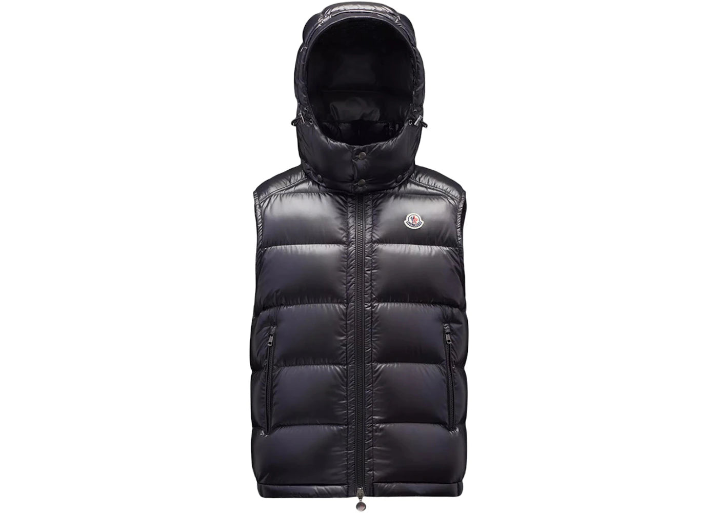 Moncler Bormes Down Vest Black