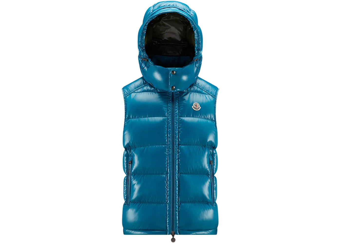 Moncler Bormes Down Vest Petrol Blue