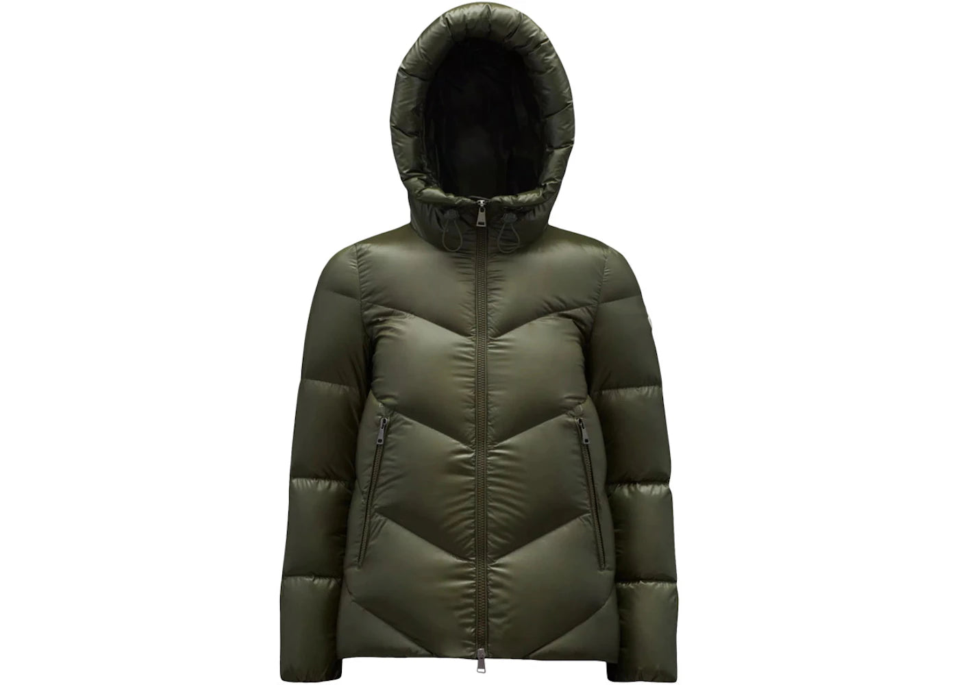 Moncler Chambon Short Down Jacket Green