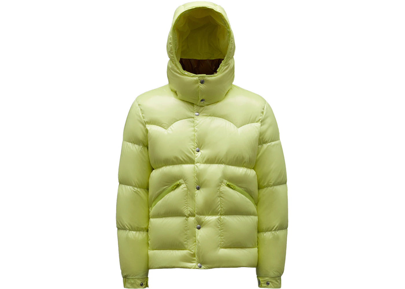 Moncler Coutard Short Down Jacket Cream Yellow