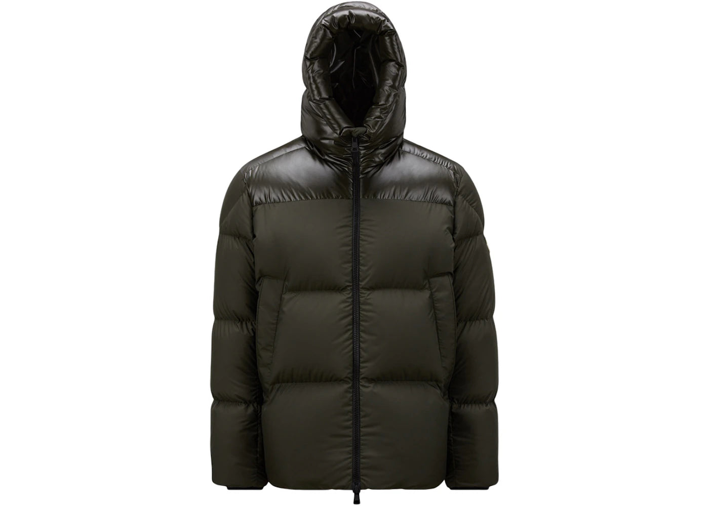 Moncler Damavand Short Down Jacket Ivy Green