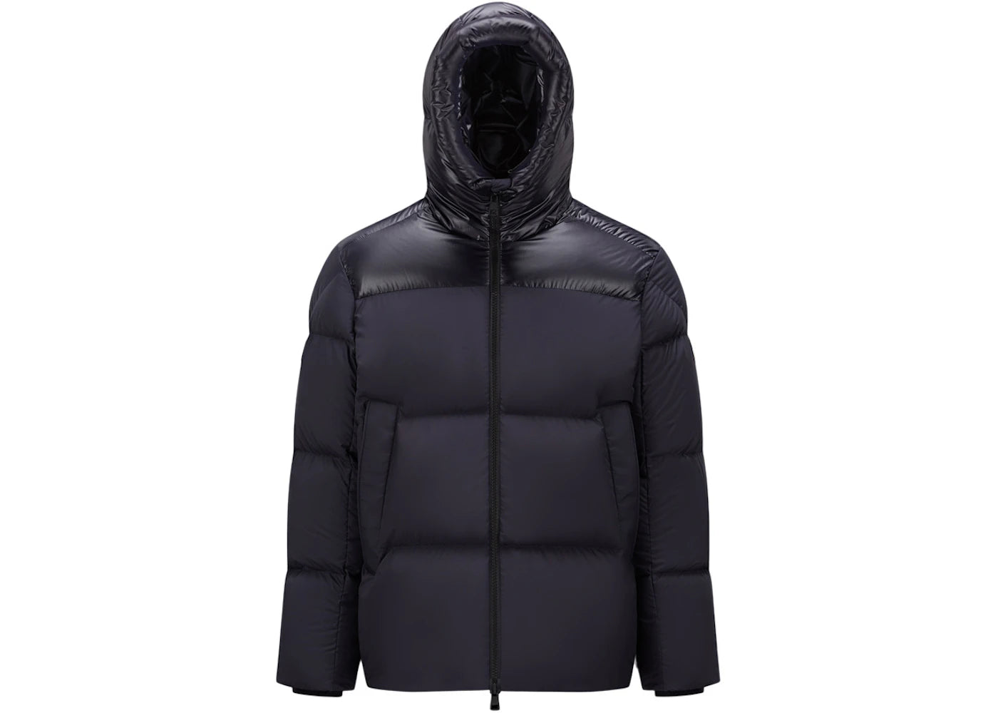 Moncler Damavand Short Down Jacket Navy Blue