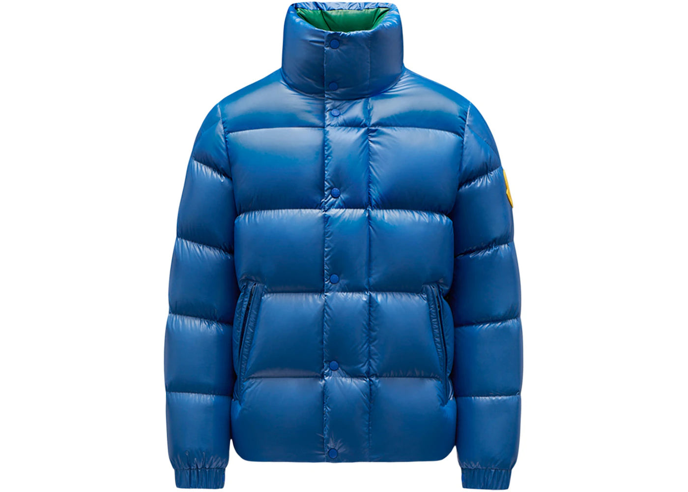 Moncler Dervo Short Down Jacket Blue