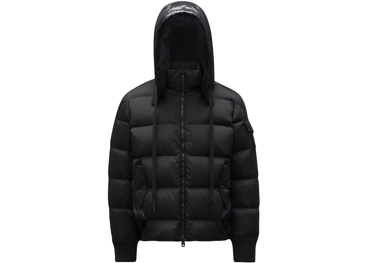 Moncler Deschamps Short Down Jacket Black