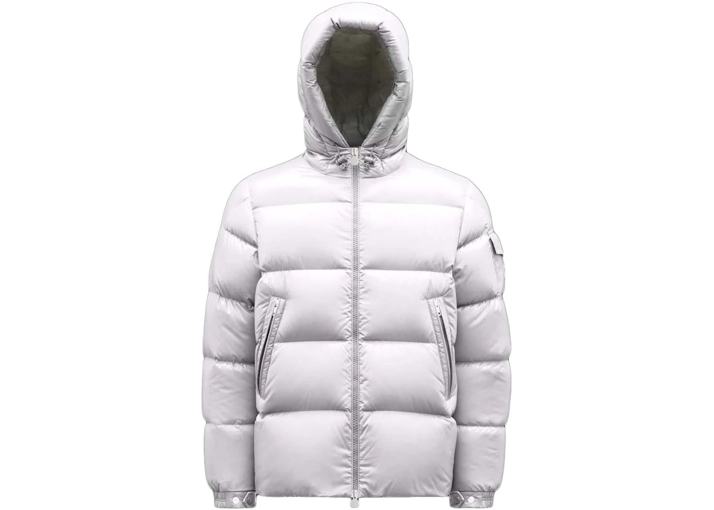 Moncler Ecrins Short Down Jacket Optical White