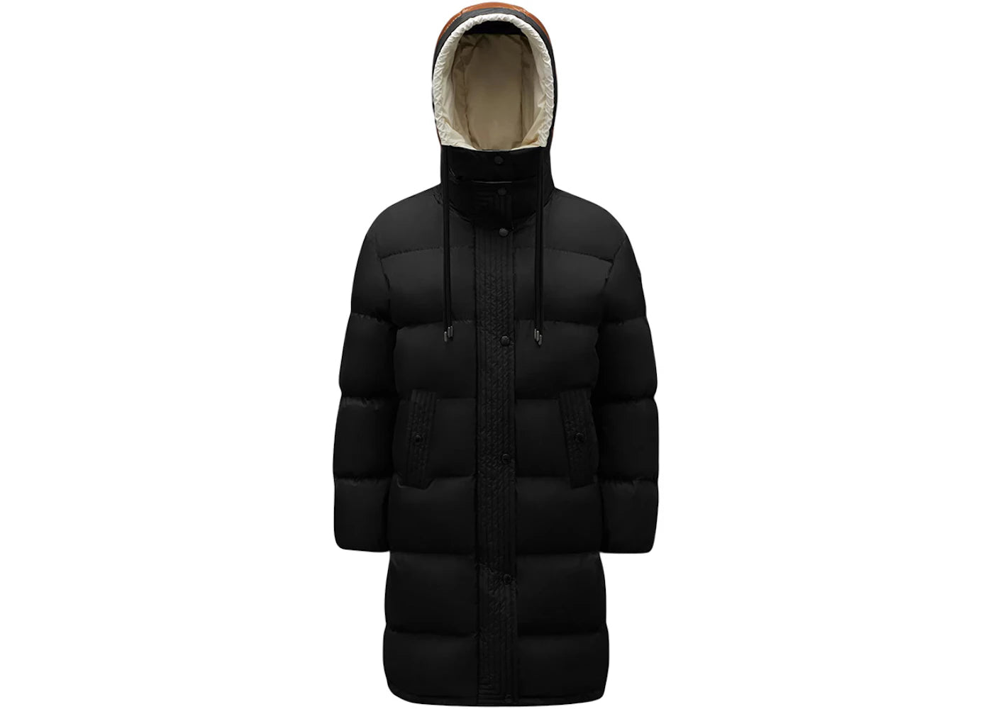 Moncler Women's Erysimum Long Down Jacket Black