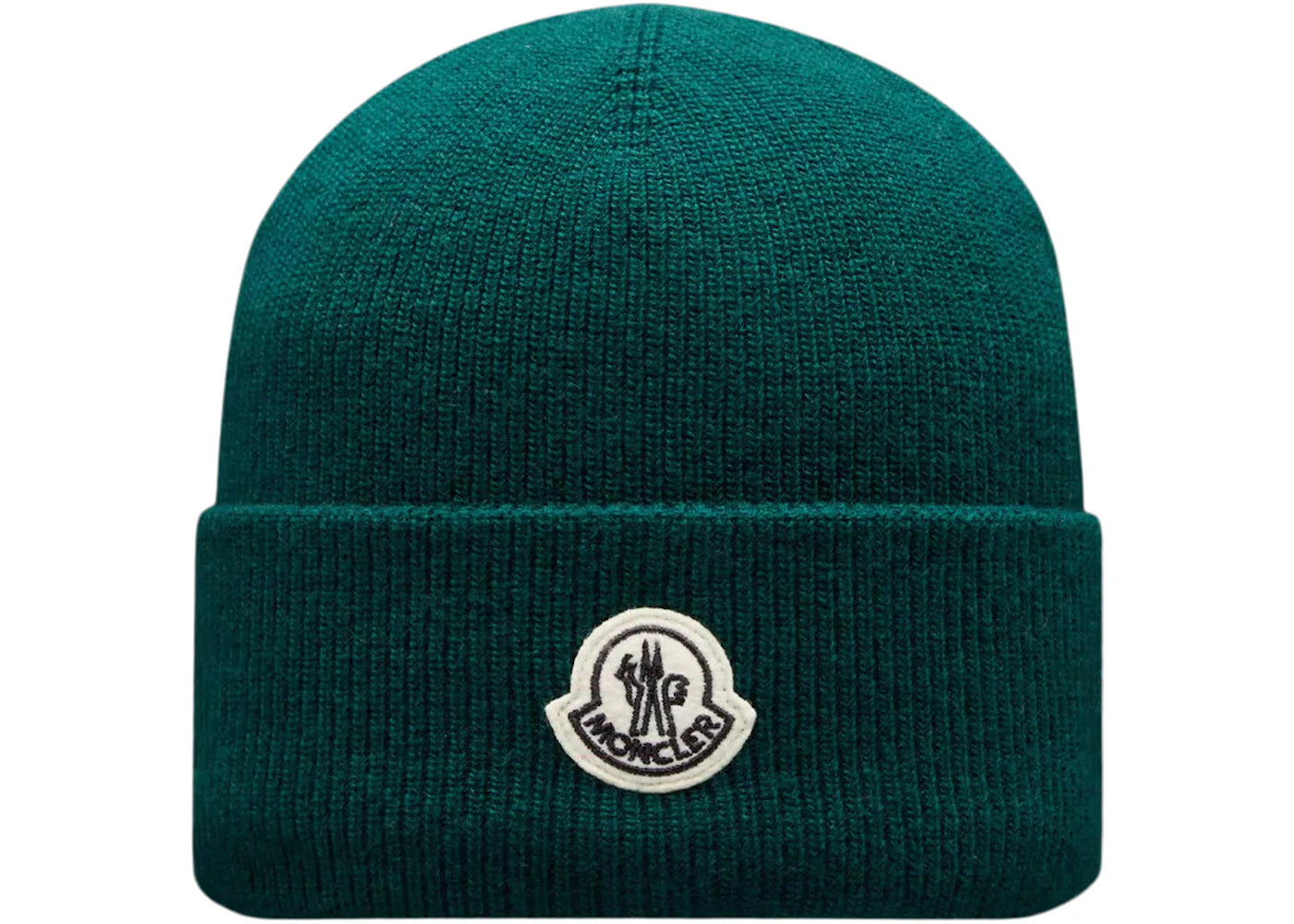 Moncler FRGMT Hiroshi Fujiwara Wool Beanie Dark Green