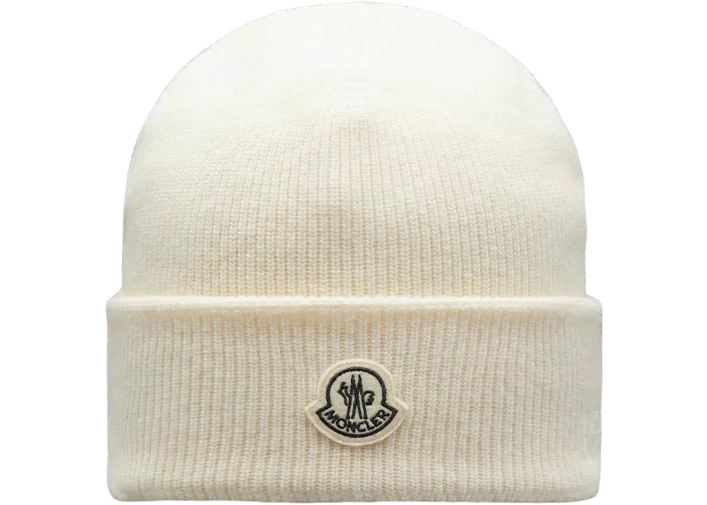 Moncler FRGMT Hiroshi Fujiwara Wool Beanie Off White
