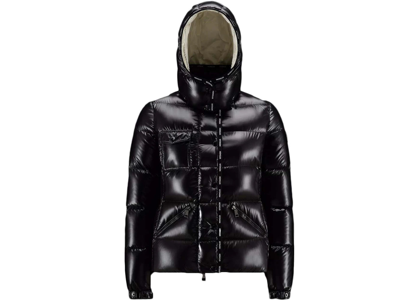 Moncler Flumet Short Down Jacket Black