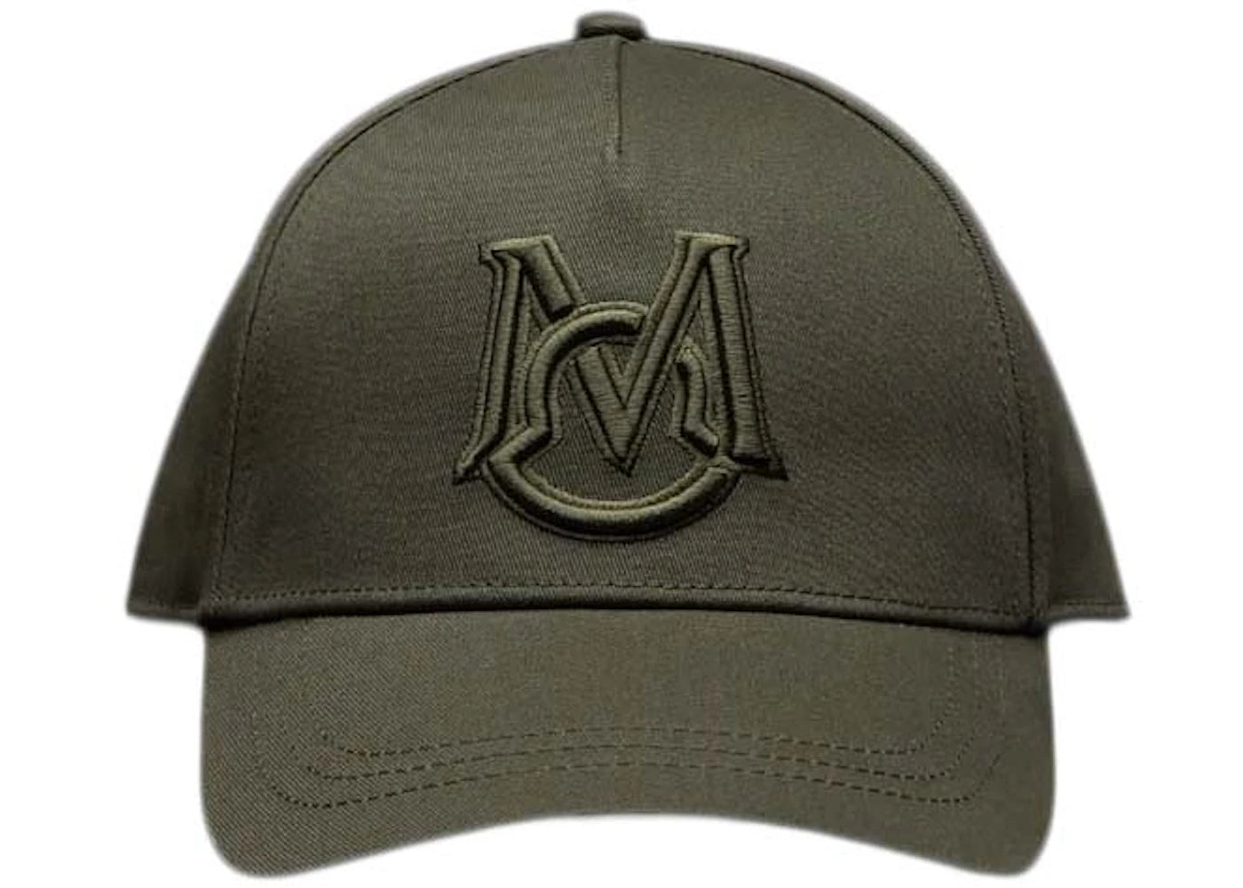 Moncler Gabarrdine Baseball Cap Dark Green