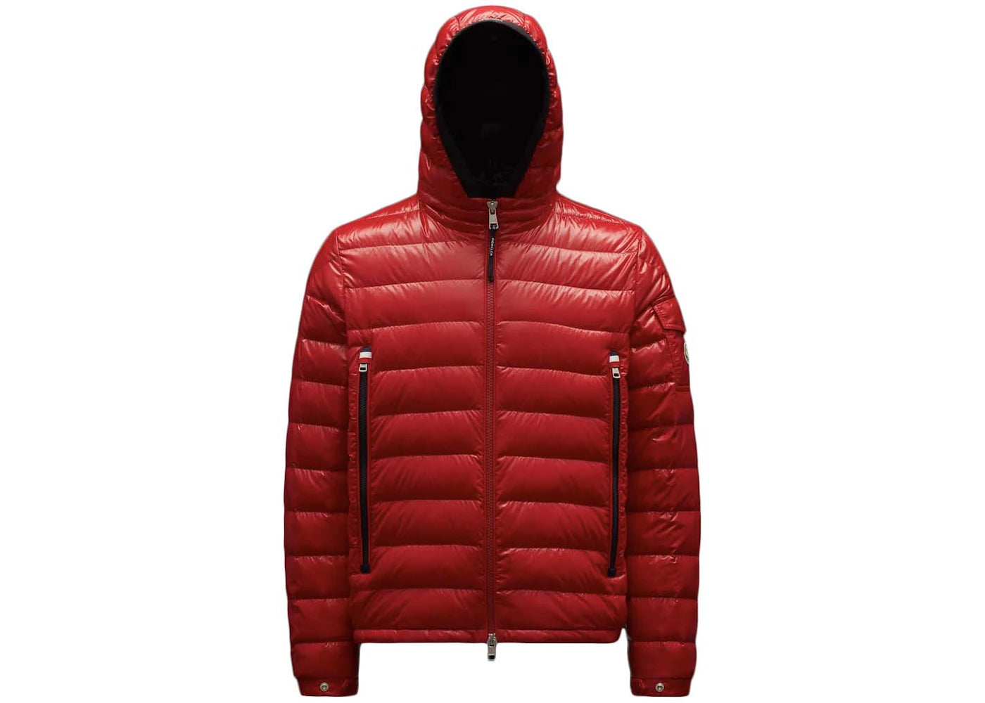 Moncler Galion Short Down Jacket Scarlet Red