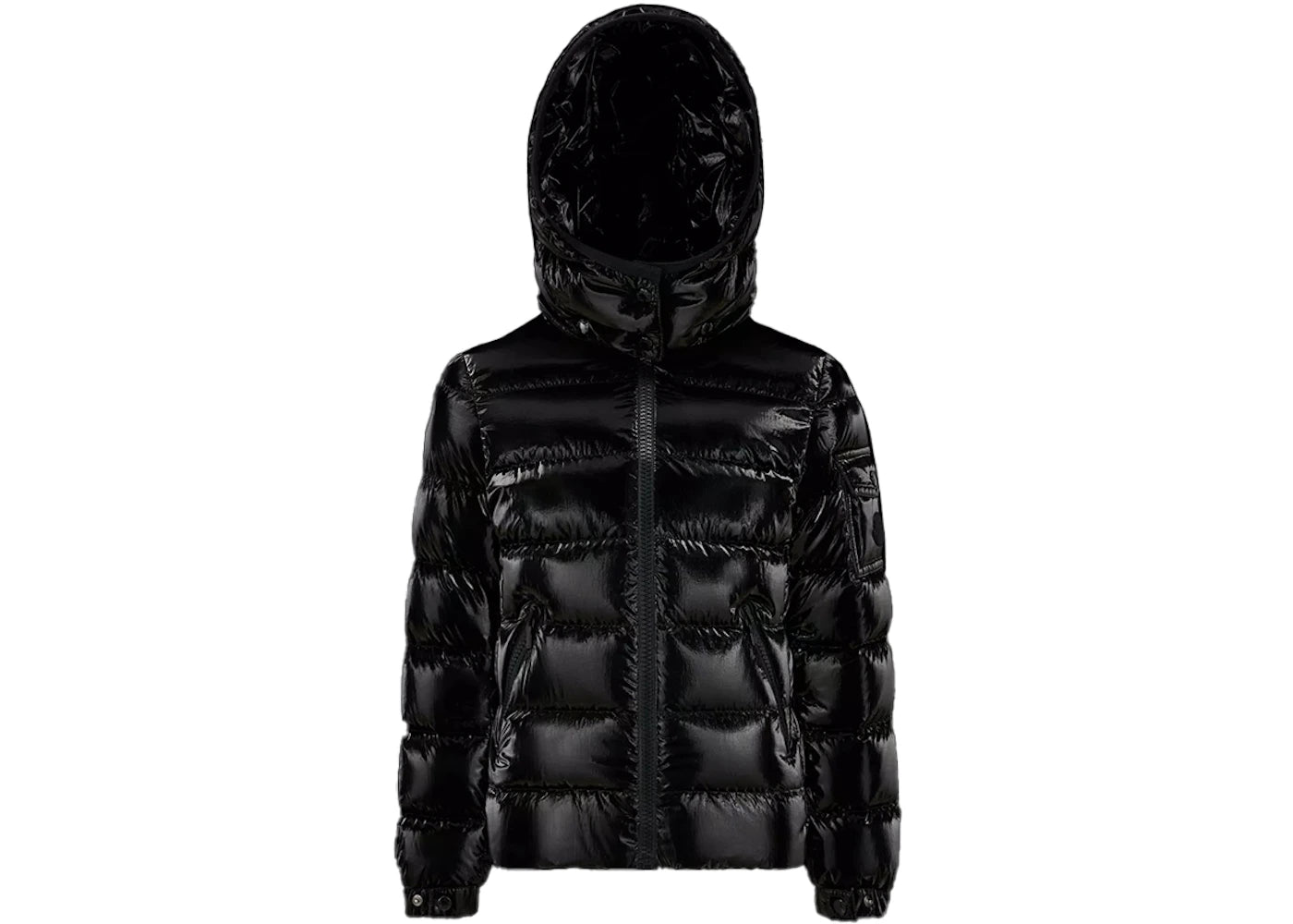 Moncler Girl's Bady Short Down 4-14 Years Jacket Black