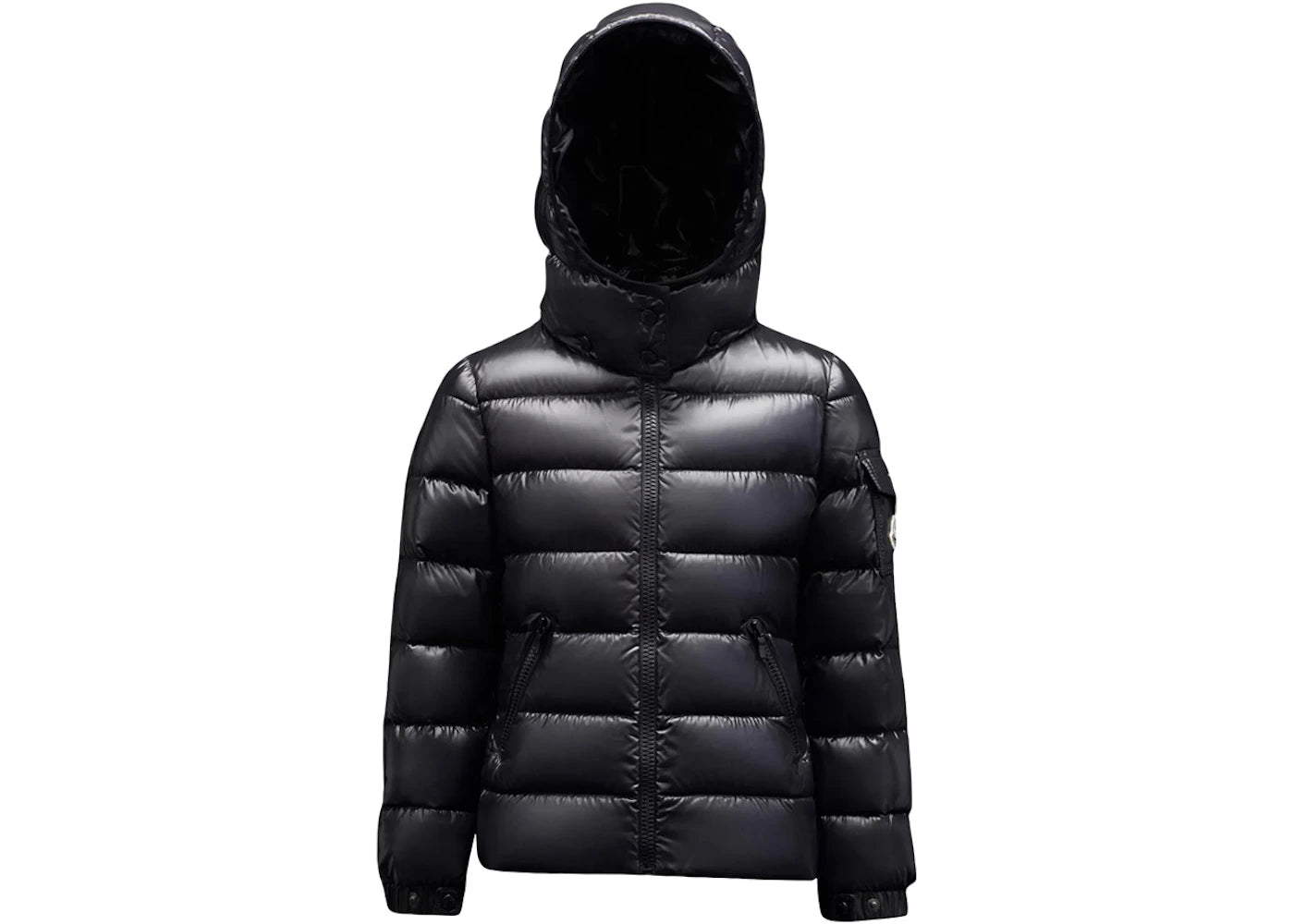 Moncler Girl's Bady Short Down Kid's Jacket Black