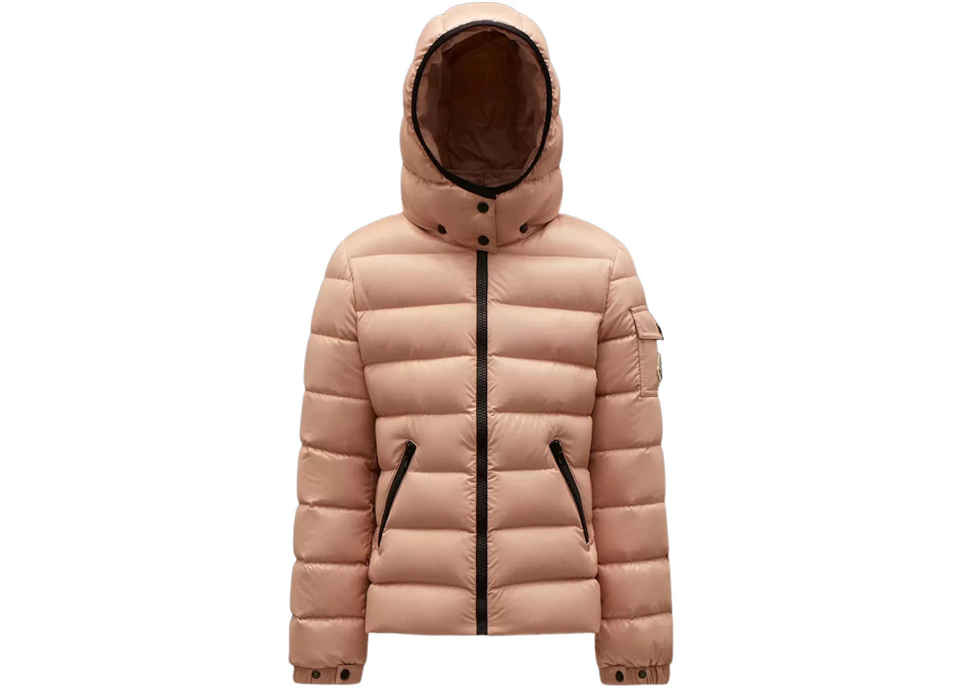 Moncler Girl's Bady Short Down Kid's Jacket Light Pink