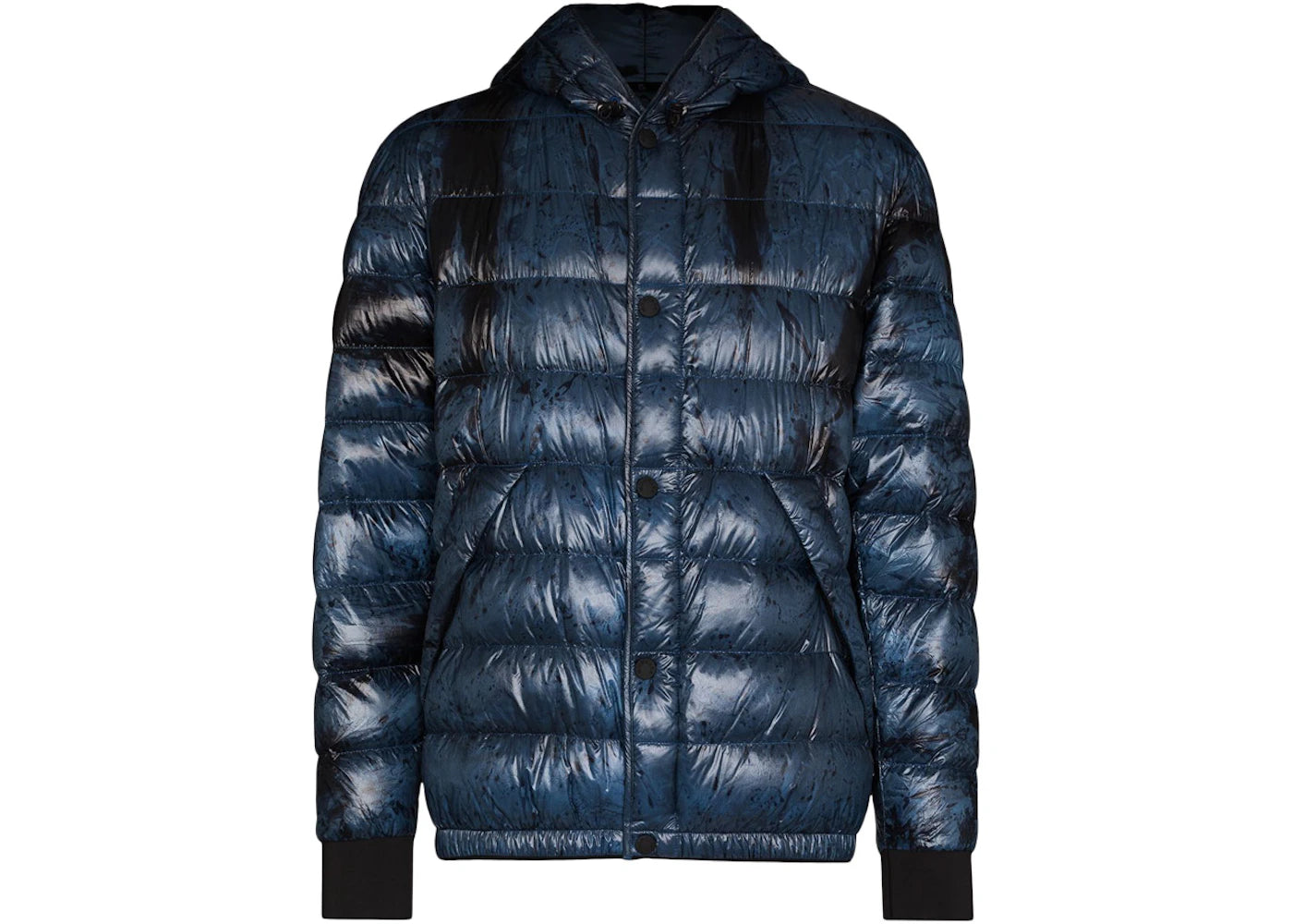 Moncler Grenoble Blue Charlos Padded Jacket Navy