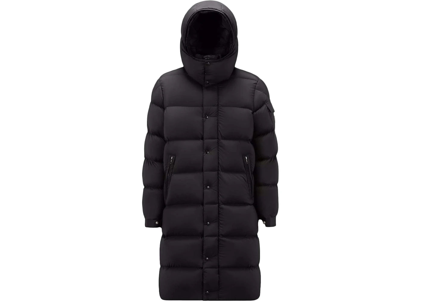 Moncler Hanoverian Long Down Jacket Black