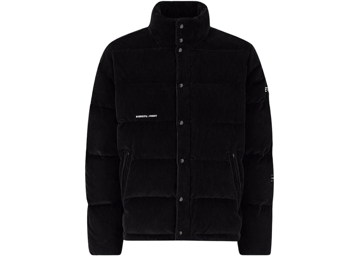 Moncler Hiroshi Fujiwara x Fragment Donnie Short Down Jacket Black