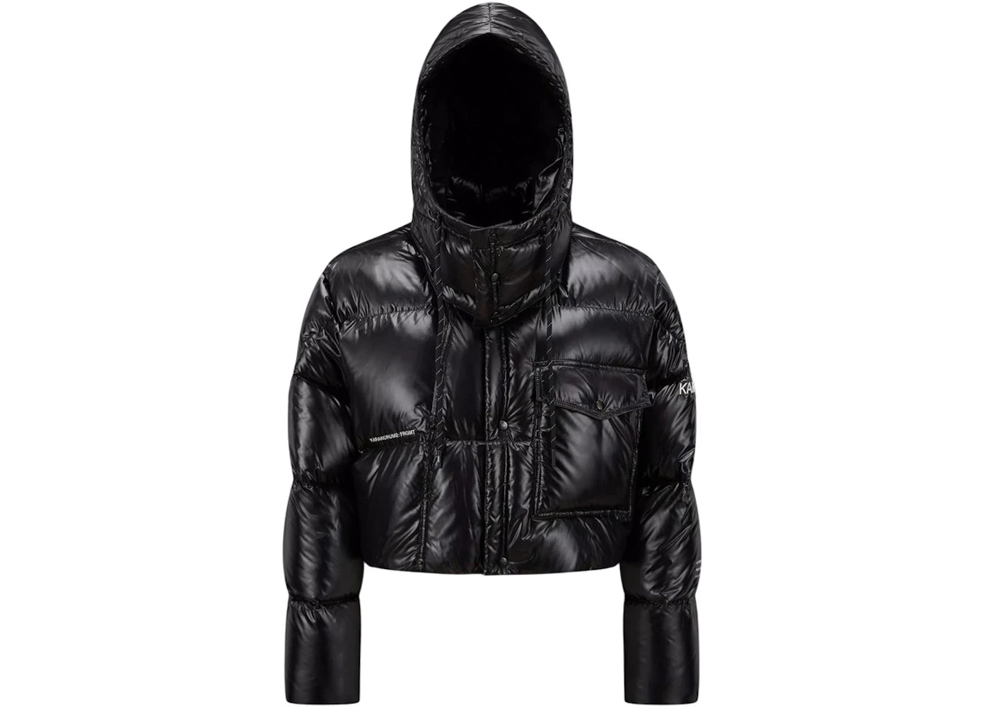 Moncler Hiroshi Fujiwara x Fragment Irvine Short Down Jacket Black